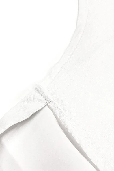 %100 Pamuk Beyaz 58x56 cm Çocuk Mutfak ve Sanat Önlüğü - Resim 7