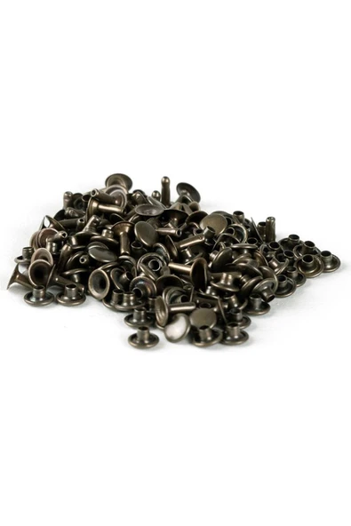 5 MM 00 No Antik Renkli 30 Adet Perçin Rivet - 2