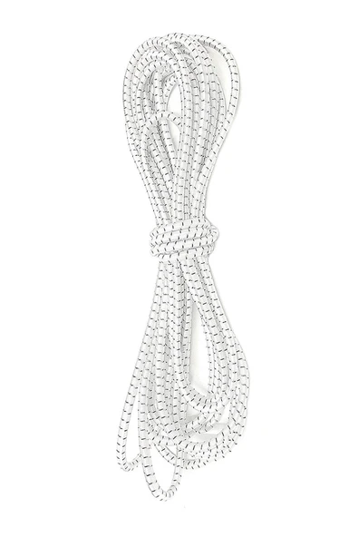 Desenli Beyaz Simli 5 Metre 2 mm Yuvarlak Lastik ürün görseli