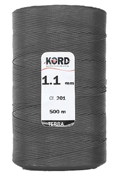 Kord Gri Rengi 1.1 mm 500 m Mumlu El Saracı ve Dikiş İpi