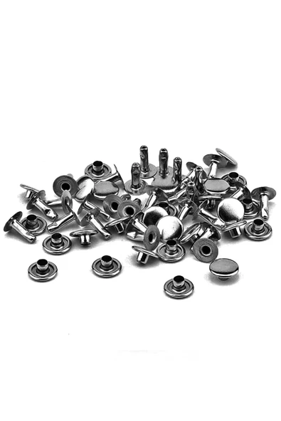 5 MM 00 No Platin Renkli Perçin Rivet 30 Adet - Resim 3