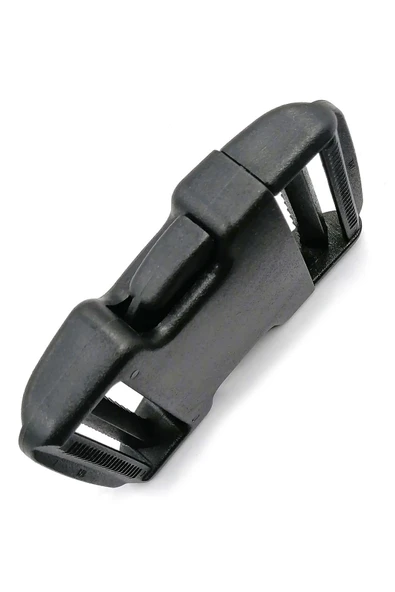 Plastik 50 MM Siyah Sert 2 Adet Kilitli Bağlama Kayışı - Resim 5