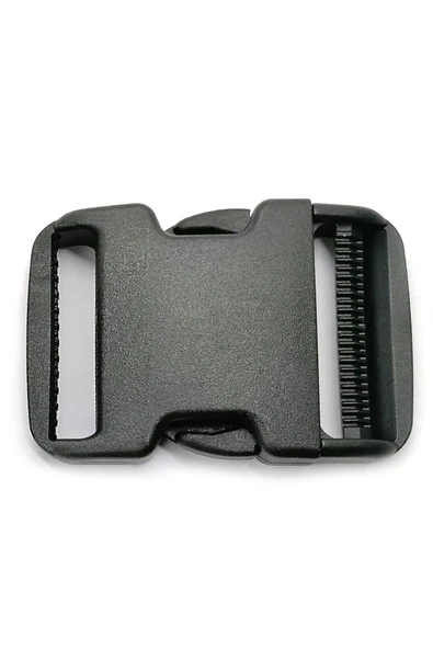 Plastik 50 MM Siyah Sert 2 Adet Kilitli Bağlama Kayışı - Resim 4