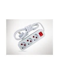 Almera 3lü 3mt Anahtarlı Topraklı Priz (9230203) - Resim 2