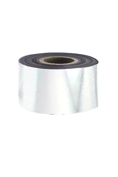 Gümüş Yaldızlı 25 MM Sıcak Damgalama Folyo Kağıdı - 2