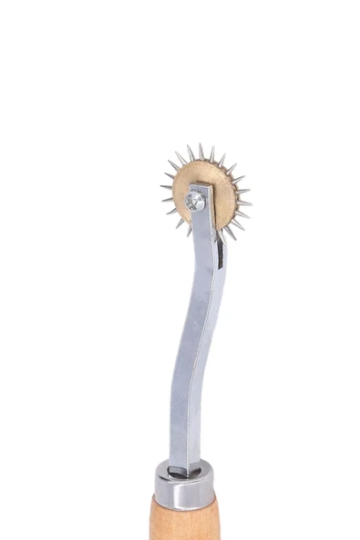 İzleme Tekerleği Dikiş Aracı Ahşap Saplı - Resim 2