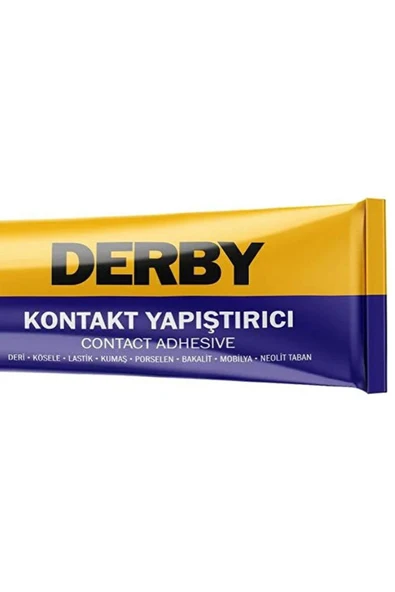 Derby N.78 Kontakt Tüp 40g Küçük Boy Deri Yapıştırıcı - 3