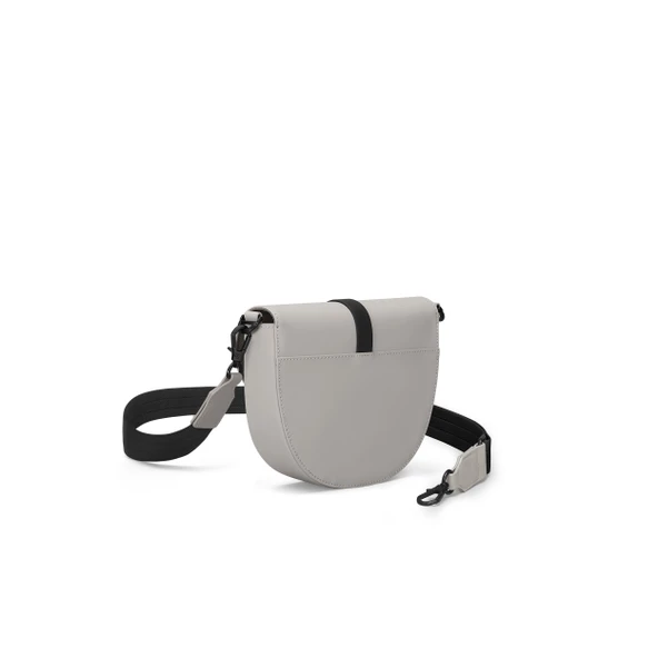 Gaston Luga Spläsh Moon Crossbody Omuz Çantası - Taupe - 3