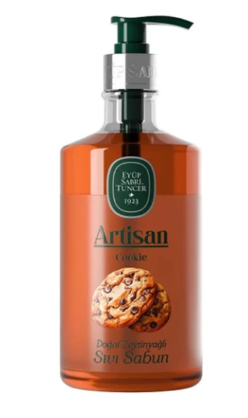 Eyüp Sabri Tuncer Artisan Cookie 600ml Doğal Zeytinyağlı Sıvı Sabun ürün görseli 1