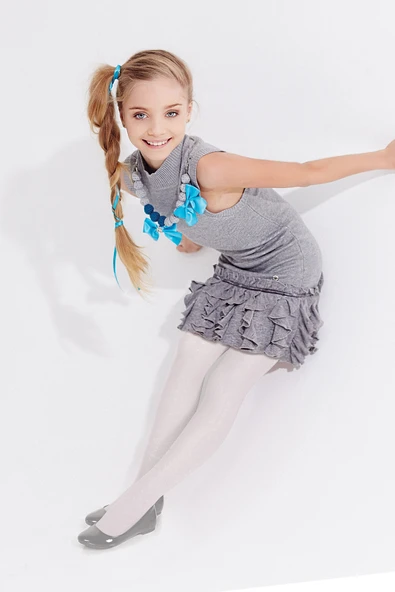 Miorre Cindy Floş Çocuk Külotlu Çorap - Resim 6