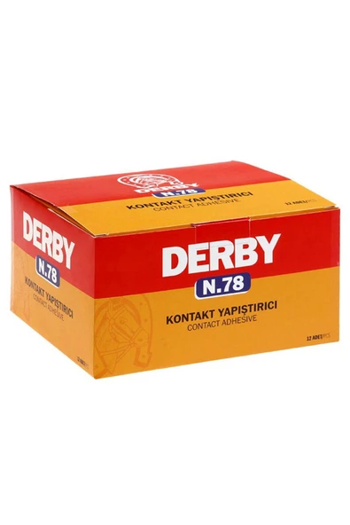Derby N.78 Kontakt Tüp 40g Küçük Boy Deri Yapıştırıcı - 5