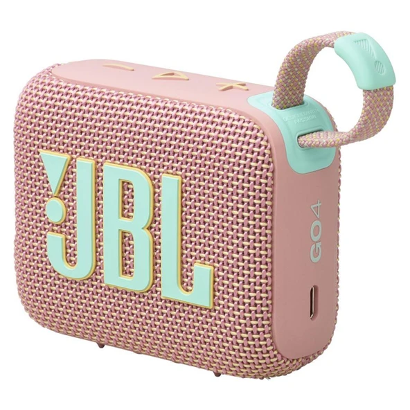 JBL Go4 Bluetooth Hoparlör Pembe IP67 ürün görseli
