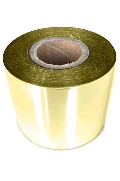 Altın Yaldızlı 60 MM Sıcak Damgalama Folyo Kağıdı - Resim 2