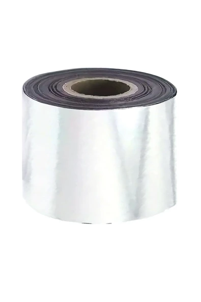 Gümüş Yaldızlı 40 MM Sıcak Damgalama Folyo Kağıdı - 2
