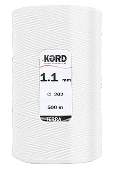 Kord Beyaz 1.1 mm 500 m Mumlu El Saracı ve Dikiş İpi