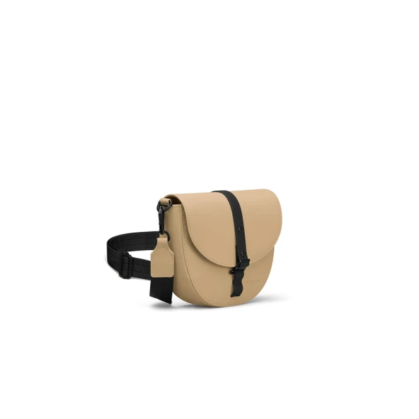 Gaston Luga Spläsh Moon Crossbody Omuz Çantası - Latte - 1