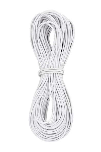 Beyaz 5 Metre 2 mm Yuvarlak Lastik