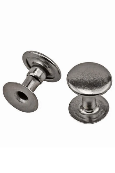 9 MM 33,5 No Platin Renkli Perçin Rivet 30 Adet - 2