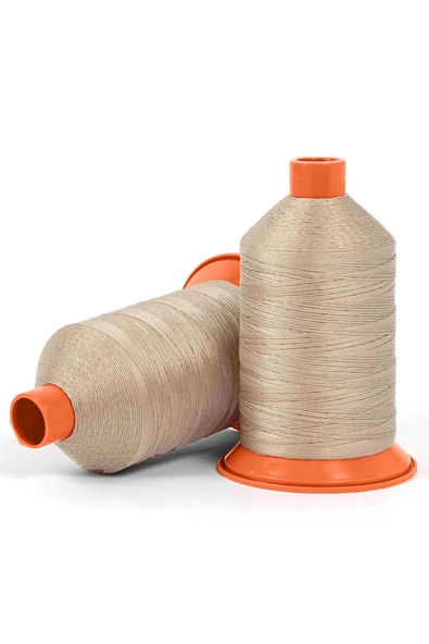Durak Poly 3 Kat 00126 Kum Rengi 2400 M Polyester Dikiş İpliği - 2