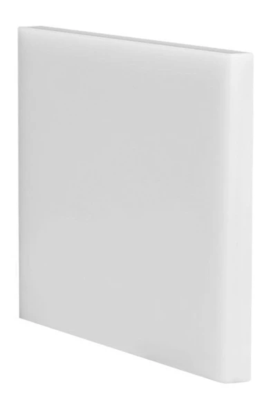 Beyaz 40x40 cm 50 mm Polietilen Kesim Takozu - Resim 2