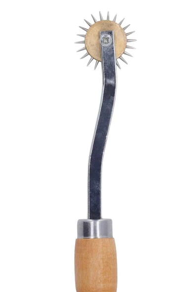 İzleme Tekerleği Dikiş Aracı Ahşap Saplı - Resim 4