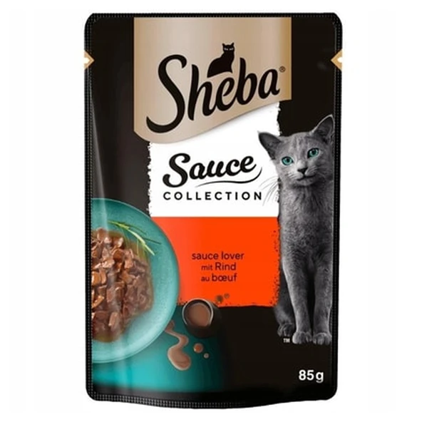 Sheba Sığırlı Yetişkin Kedi Yaş Mama 85 Gr ürün görseli 1
