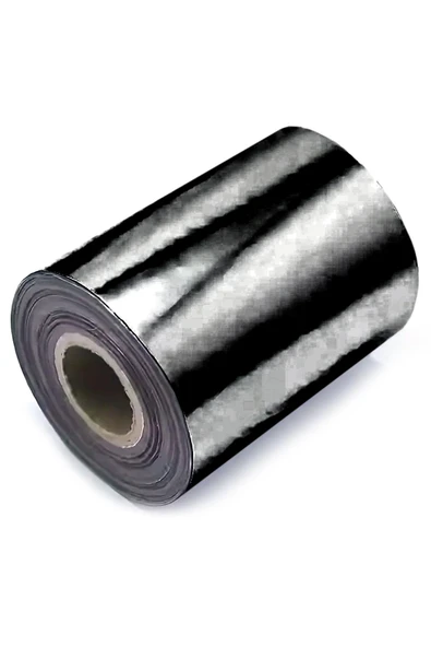 Siyah 60 MM Sıcak Damgalama Folyo Kağıdı - Resim 3