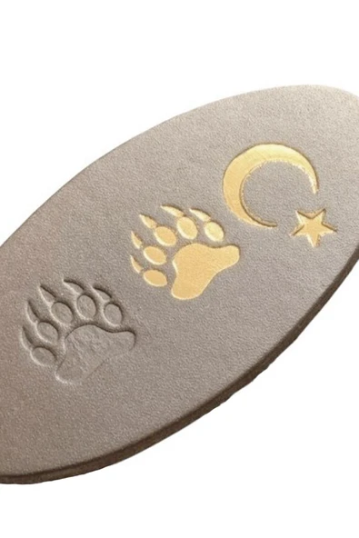 Altın Yaldızlı 60 MM Sıcak Damgalama Folyo Kağıdı - Resim 6