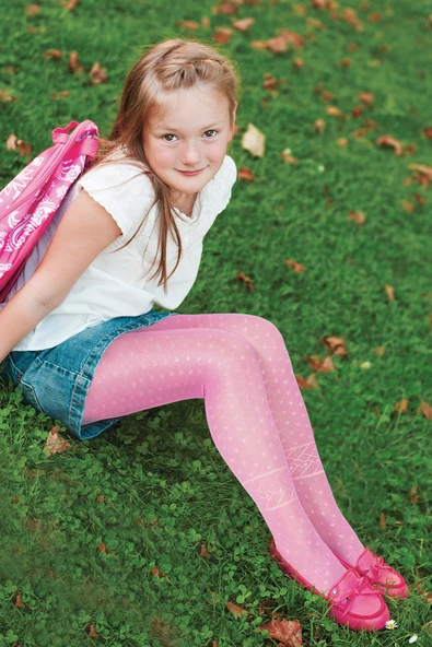 Miorre Cindy Floş Çocuk Külotlu Çorap - Resim 5