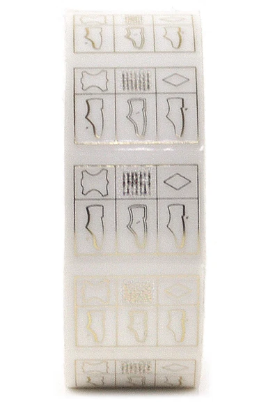 Hakiki Deri, Tekstil ve Suni Deri Malzeme Yapışkanlı Etiketi - Resim 2