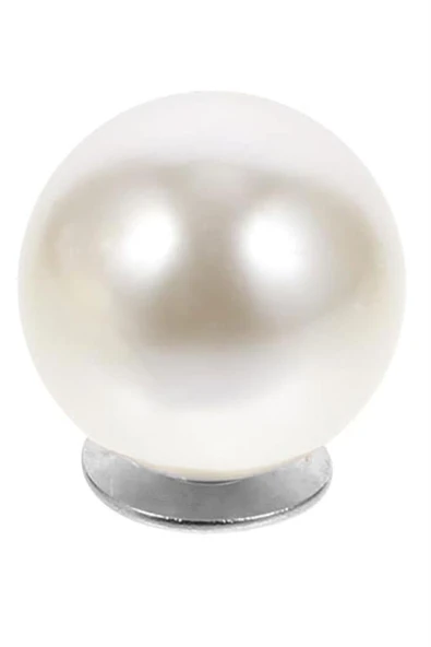 20 Adet Tam Yuvarlak 6mm İnci Çakma Rivet - 4