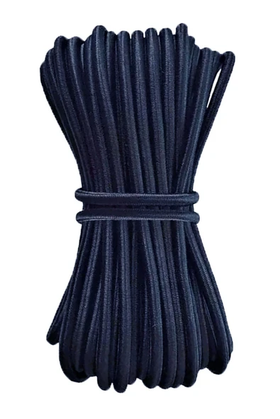 Lacivert 5 Metre 2 mm Yuvarlak Lastik