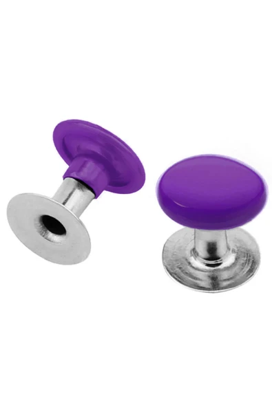 5 MM 00 No Mor Renkli 30 Adet Perçin Rivet - 2