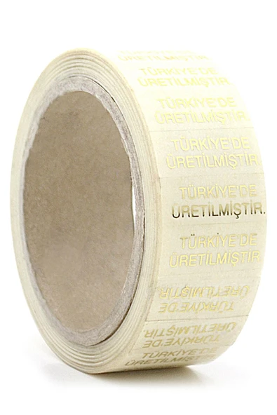 Türkiye’de Üretilmiştir Etiketi
