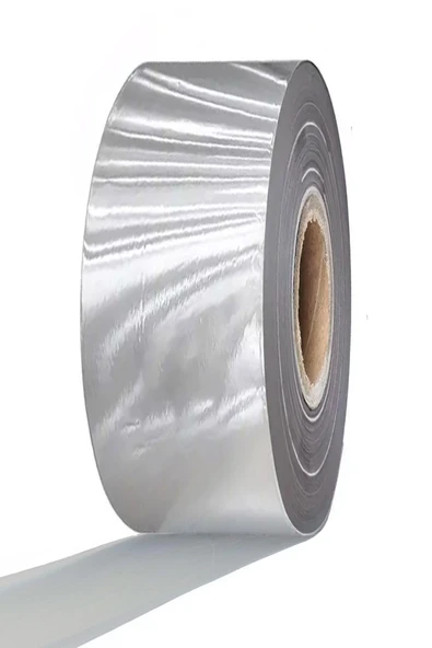 Gümüş Yaldızlı 20 MM Sıcak Damgalama Folyo Kağıdı