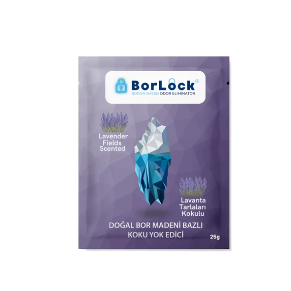 BorLock Lavanta Tarlaları Kokulu Koku Giderici - 1