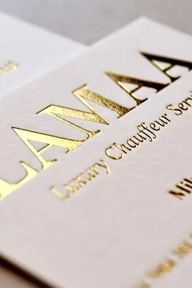 Altın Yaldızlı 25 MM Sıcak Damgalama Folyo Kağıdı - Resim 3