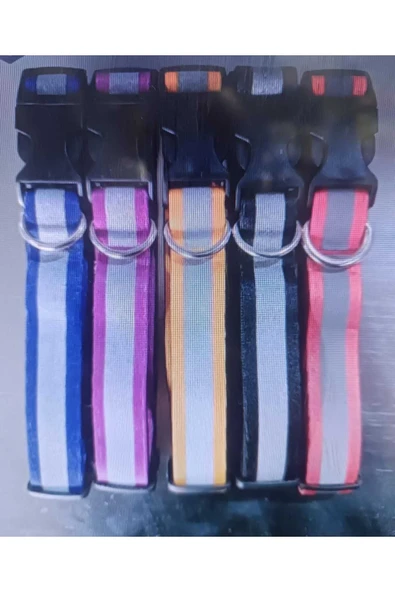 DOCA  Reflective Dog Collar medium boyun tasması ürün görseli