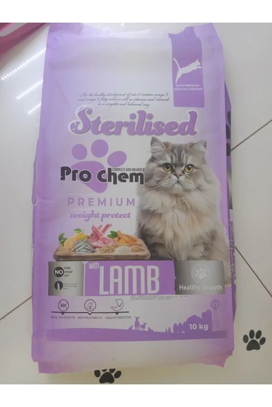 Pro Chem  Kısır Kuzulu Kedi Maması - Resim 2