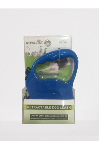 shippo  Köpek Otomatik Gezdirme Tasma 5m 15 Kg - Resim 2