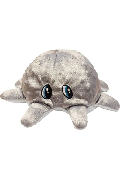 Peggy  Peluş Ahtapot Köpek Oyuncağı Açık Mavi-gri Large ürün görseli