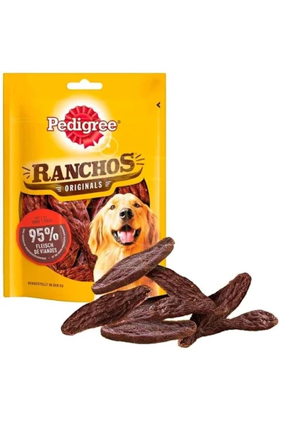 Pedigree  Ranchos Sığır Etli Köpek Ödül Maması 70gr - 1