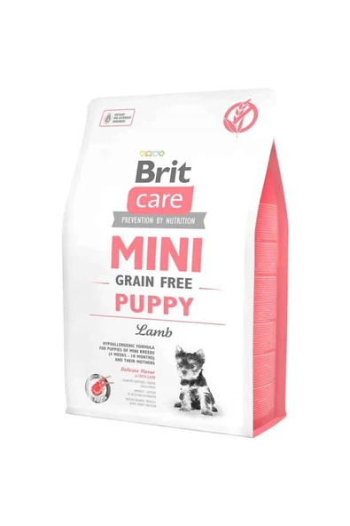 Brit  Care Tahılsız Mini Puppy Kuzulu Köpek Maması 2 Kg - 1