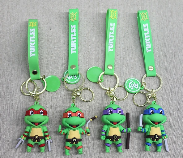 Ninja Kaplumbağalar Silikon Anahtarlık ürün görseli