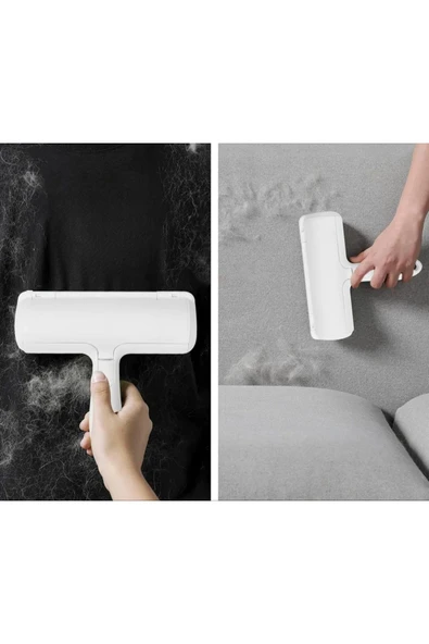 MOD10  Evcil Hayvan Tüy Temizleyici Kıl Toz Toplayıcı Hazneli Rulo - 2