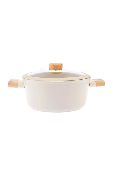 Swiss Crystal 24 Cm Derin Tencere - Resim 3