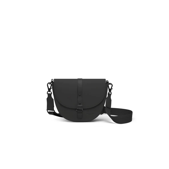 Gaston Luga Spläsh Moon Crossbody Omuz Çantası - Black - 3
