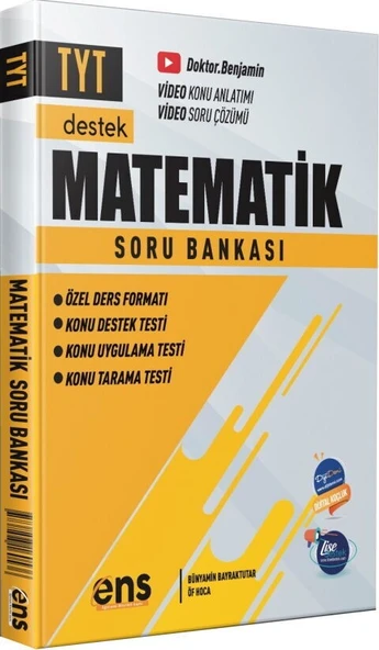 TYT Matematik Destek Soru Bankası ENS Yayıncılık ürün görseli 1