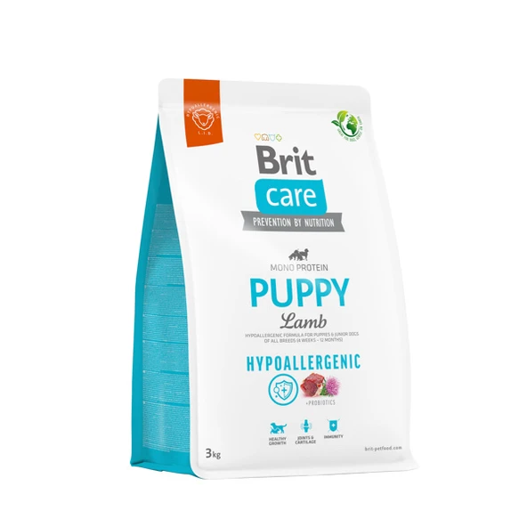 Brit Care Hipoalerjenik Puppy Tüm Irklar için Kuzulu Yavru Köpek Maması 3 Kg