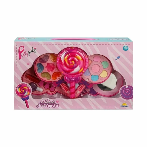 CEYLAN ADAM Nessiworld 2600 Lolipop Şekilli 4 Katlı Makyaj Güzellik Seti ürün görseli